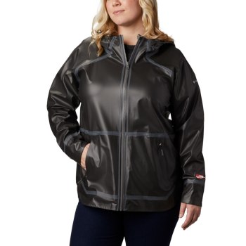 Dámské Bundy Columbia OutDry Ex Reversible II Plus Size Černé DKLYOB479